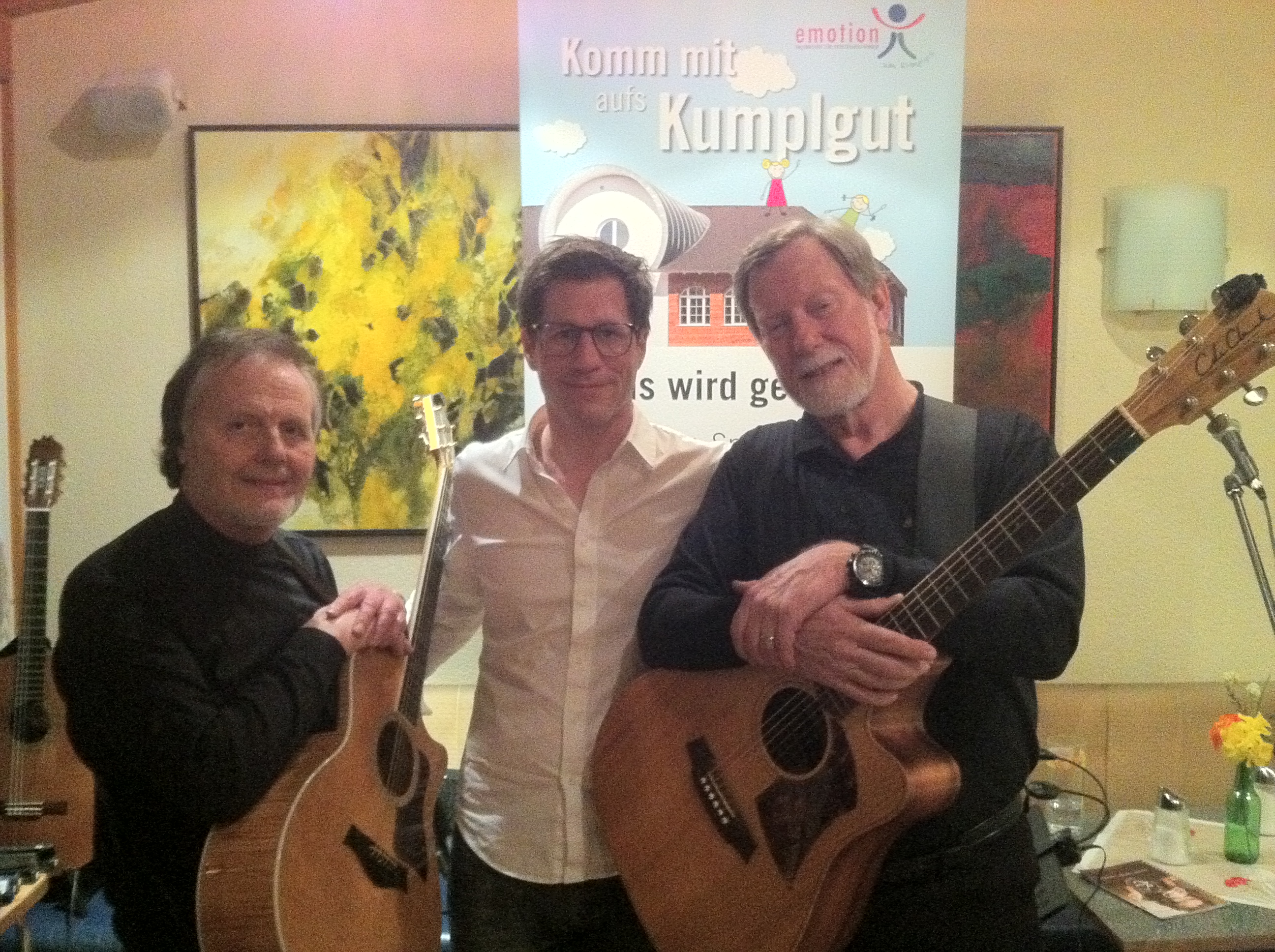 Duo „Zeitlos“ spielt Benefizkonzert zugunsten dem Kumplgut