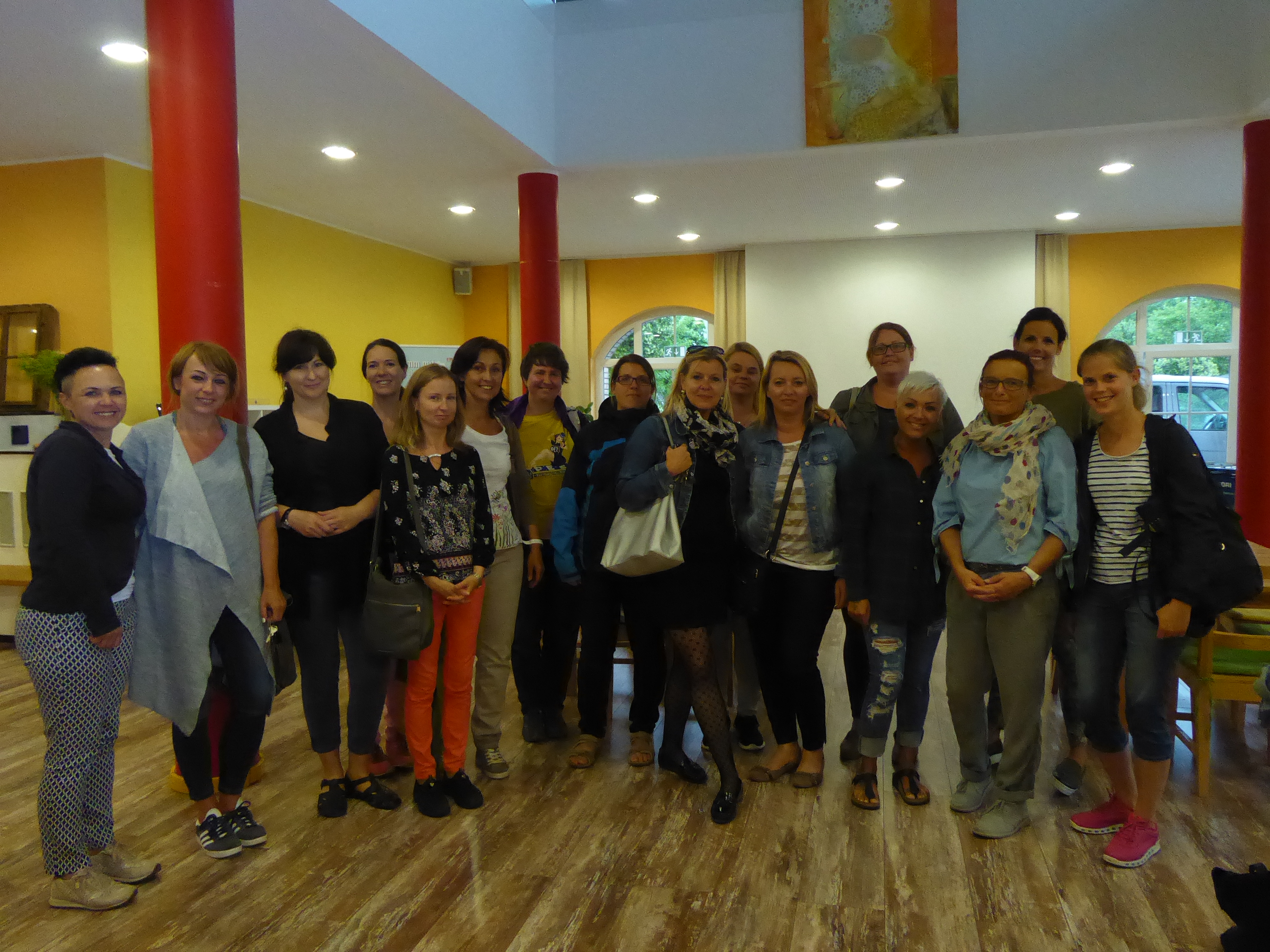 Kindergarten Wels/Laahen zu Besuch am Kumplgut