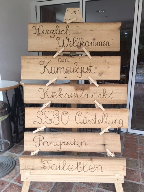 Vorbereitungen für den Kekserlmarkt am 18.11.2017