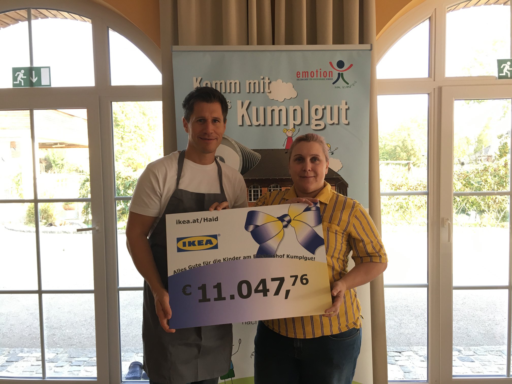 IKEA Haid/Ansfelden spendet € 11.047,76