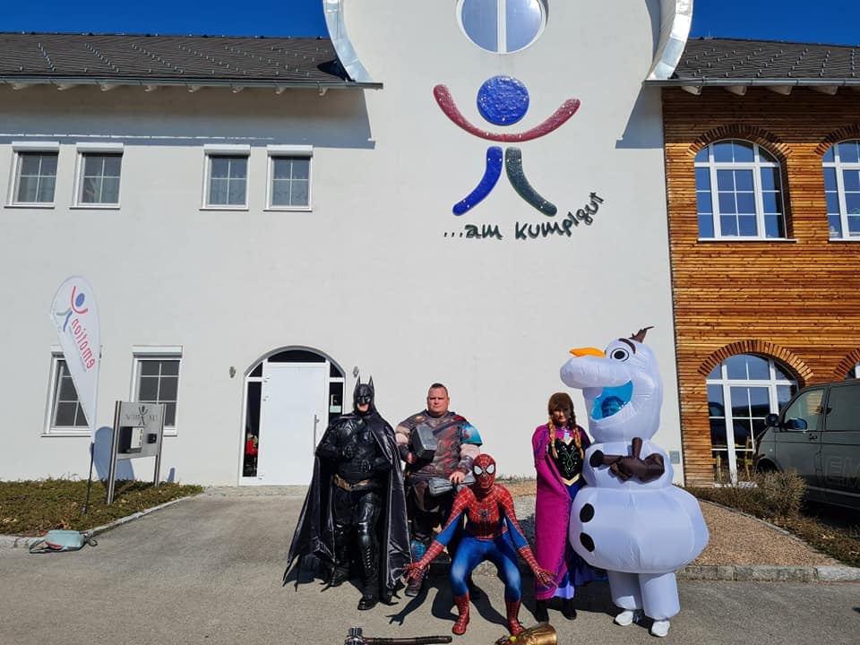 Batman, Spiderman & Co am Erlebnishof Kumplgut