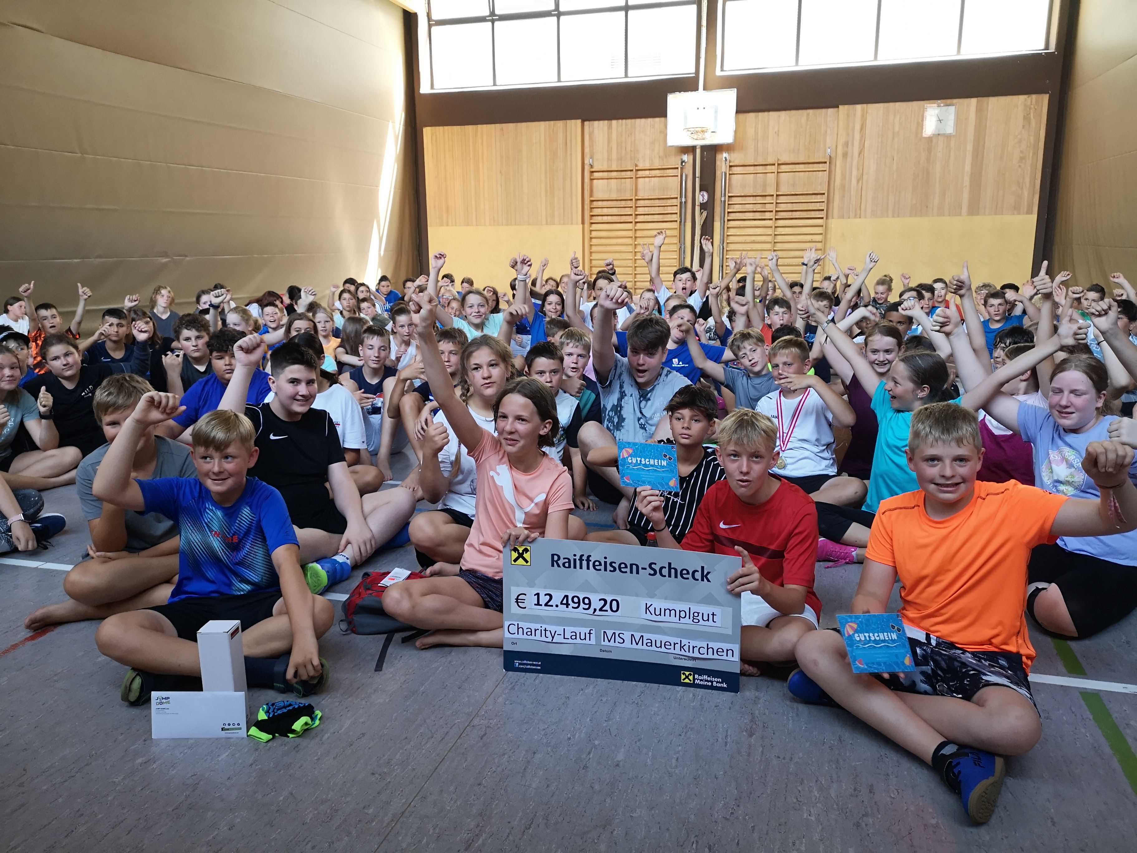 Charity Lauf der Mittelschule Mauerkirchen
